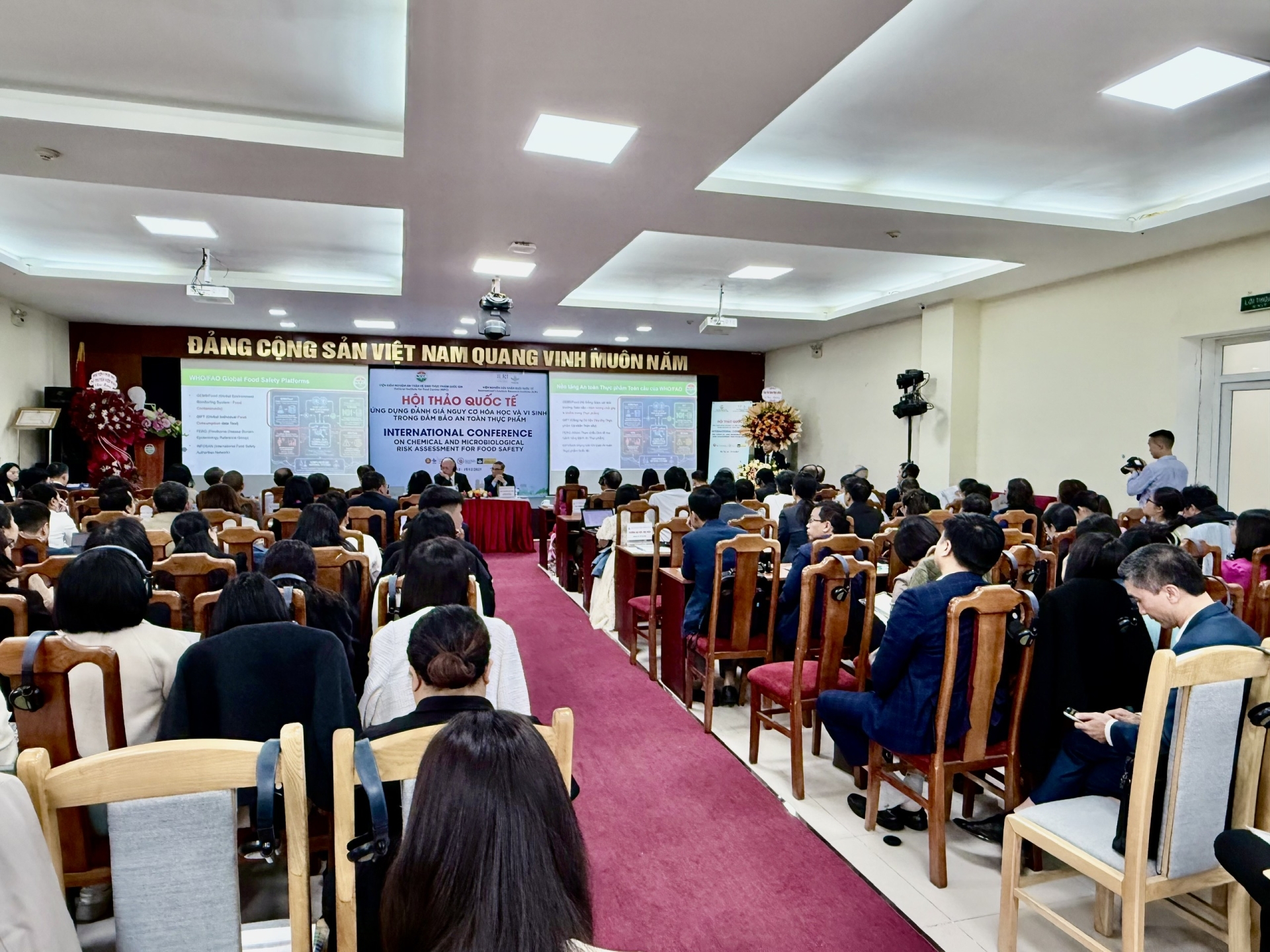 Đẩy mạnh đánh giá nguy cơ, hoàn thiện Hệ thống cơ sở dữ liệu về an toàn thực phẩm, góp phần bảo vệ sức khỏe cộng đồng